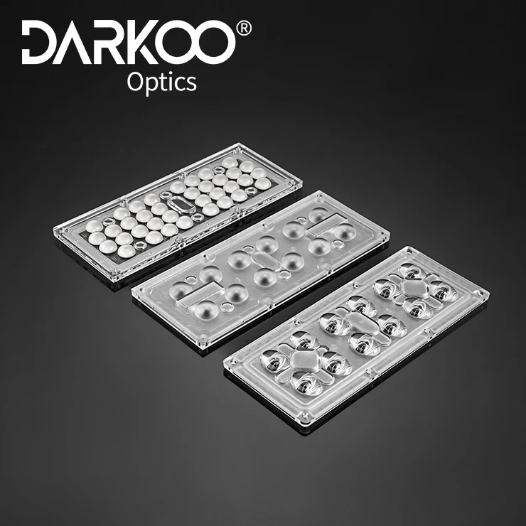 Optical Lenses Plastic Led Street Light Lens 60 Degree Optical 3030 3535 Street Led Lens