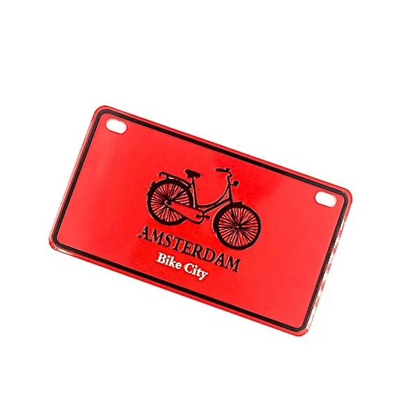  Изготовленные на заказ сувенирные города Амстердам логотип металлические алюминиевые магниты холодильник