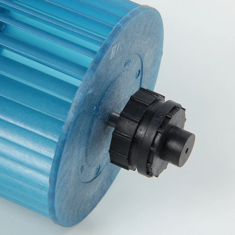 98mm Plastic Cross Flow Fan Blades to  air conditioning blower impeller