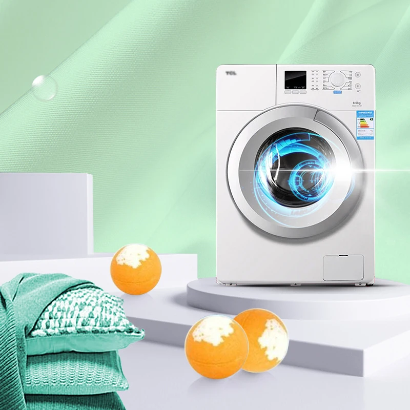 6 Tab Washing Machine Cleaner Washer Cleaning Deep Cleaning Remove Detergent Effervescent Tablet Cleaner Home Cleaning Tool