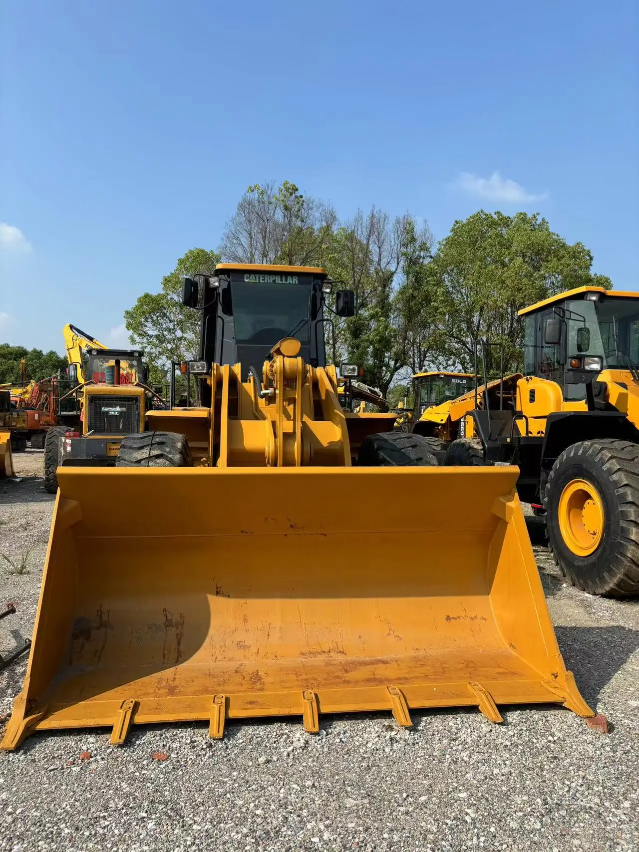 Подержанный Carter 966H погрузчик CAT950 980