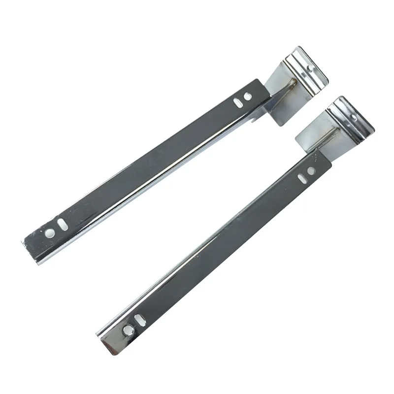 Slatwall Metal Hooks Heavy Duty Panel Display Supermarket Shelf Single Chrome Slot Wall  Hook Basket