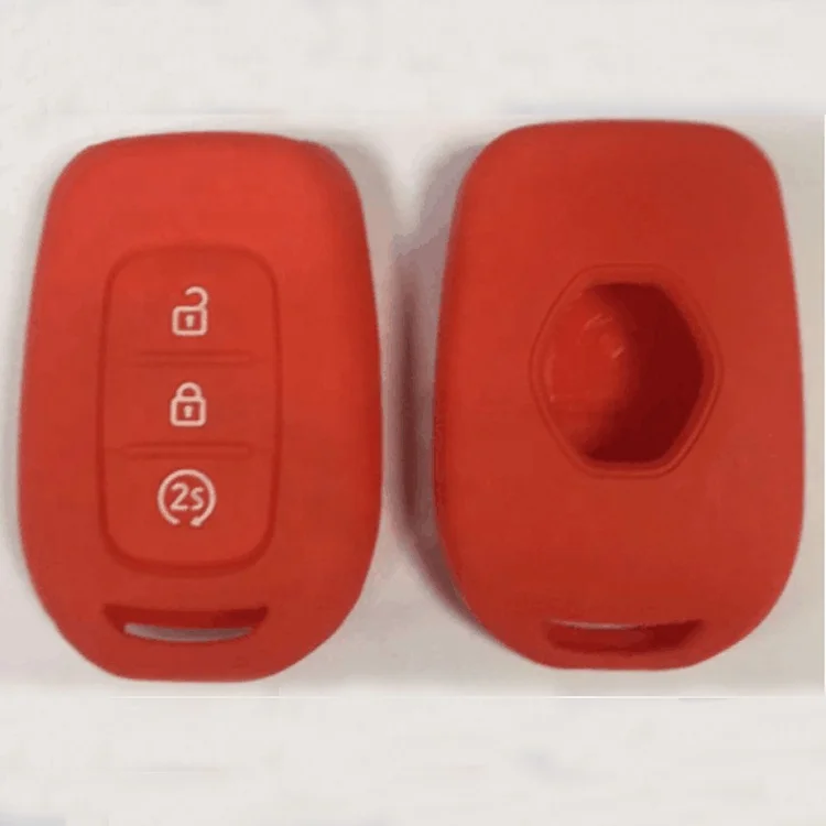 Silicone Remote Key Fobs Skin Jacket Protector for Renault Koleos Laguna Megane Sandero Scenic Captur Clio Fluence