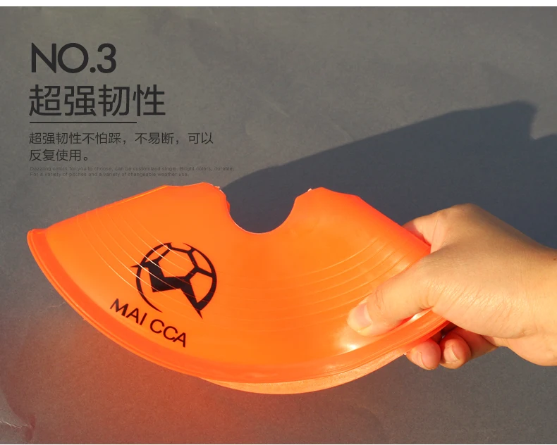 ldpe dome soccer full kit training equipment windproof practice hurdle sports training cones