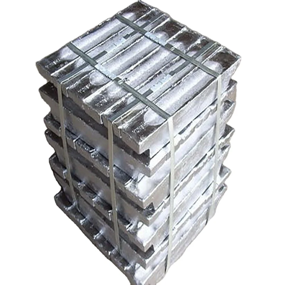 China manufacturer zinc alloy zamak 3 ingots for making zinc alloy die casting