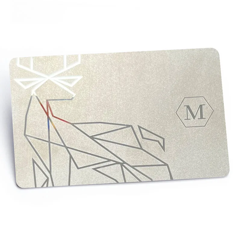 Wholesale Cheap 3.56MHz Thin Plastic PVC Smart RFID NFC Business Card With QR Code