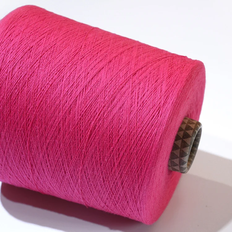 Factory in stock  95% Cotton 5% Cashmere Blended  Dyed Yarn  Wholesale