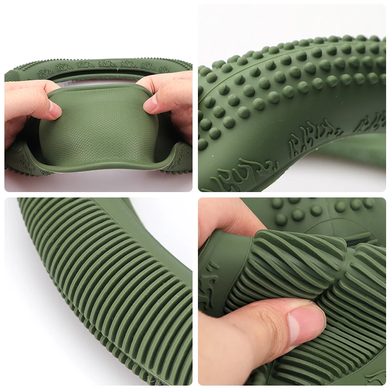 Фабричное производство, разноцветный нескользящий Силиконовый чехол на руль автомобиля