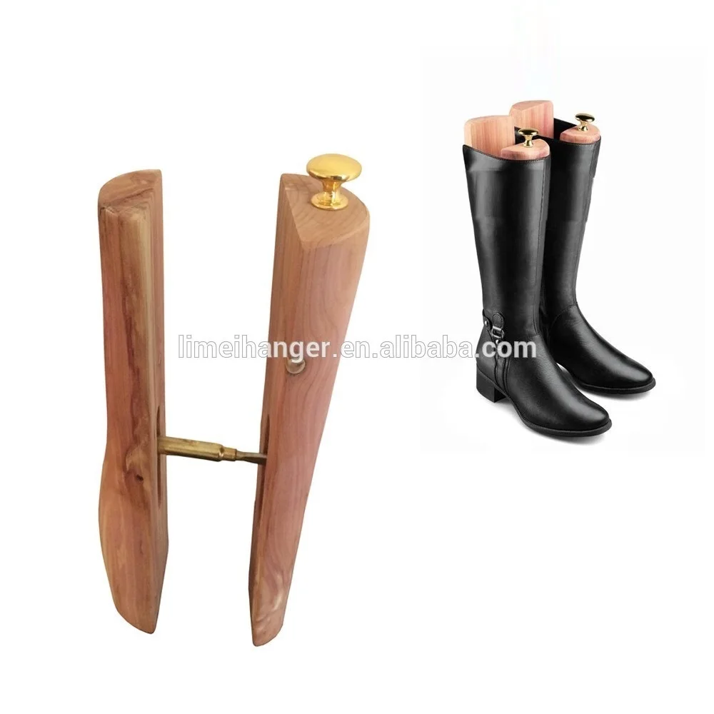 LMC034 Natural Wooden Aromatic Cedar Shoe Tree wood boot tree