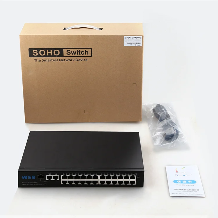 High Quality Durable Using Various 10 Port Gigabit PoE Switch 10/100/1000Mbps Industry Network POE switch
