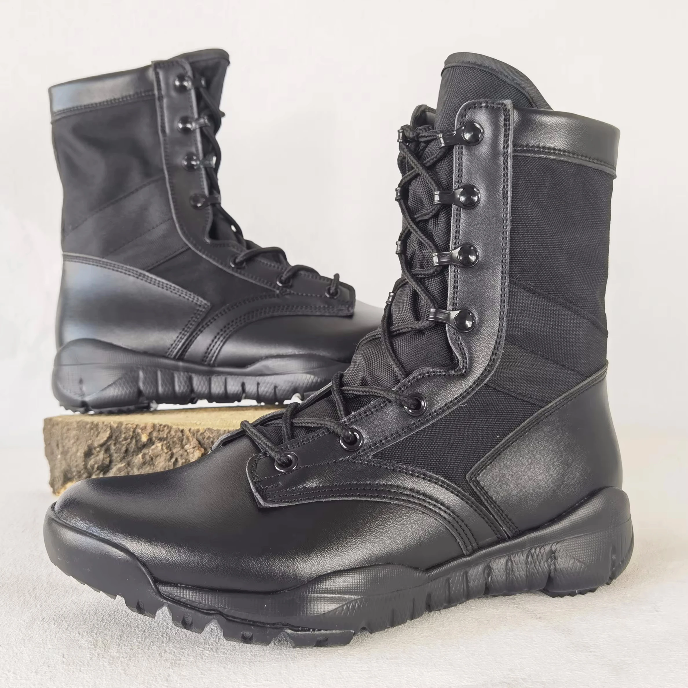 Outdoor tactical boots High tops desert boots Combat boots