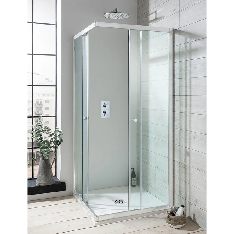 Sonda Chinese Factory Customized Bathroom High Quality Luxury Raindrop Shower Glass for Shower Cabin