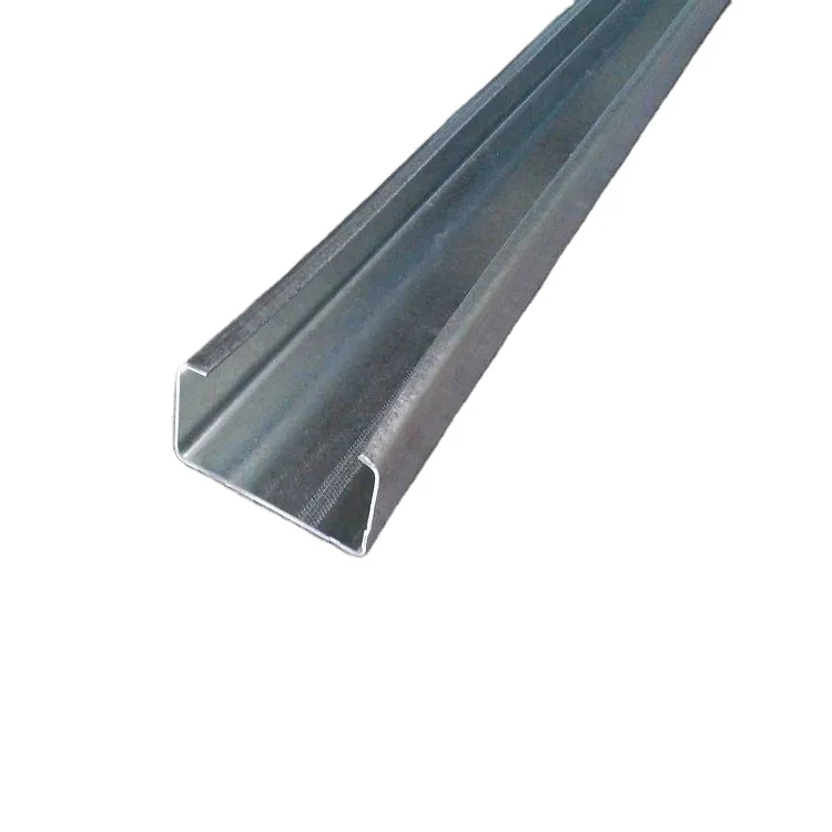 Channel Steel Galvanized Steel 41*41 C Profile Zinc Coated C Purlin Mild Steel C Channel