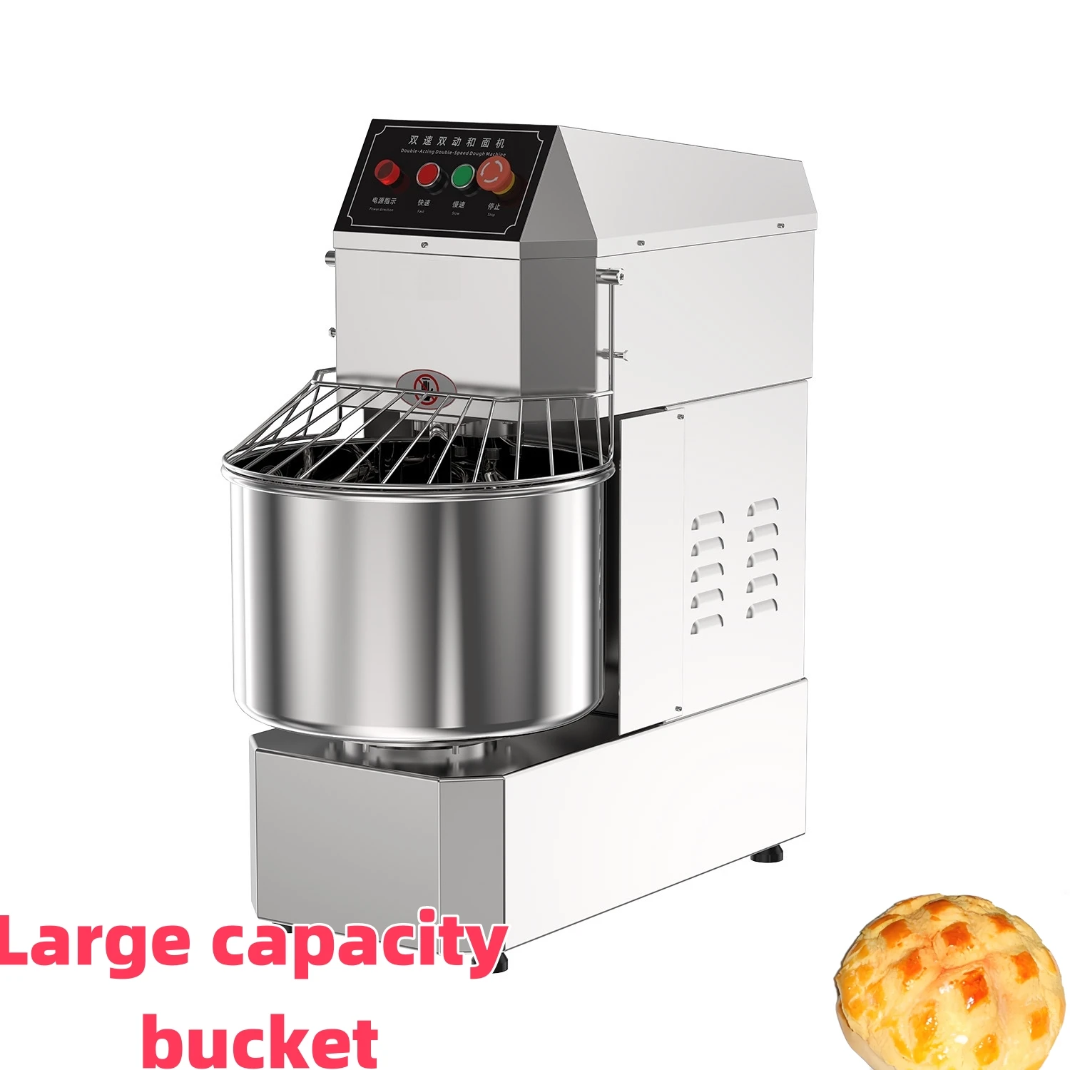 High Quality Double Action Double Speed Dough Mixer baking bread dough mixing machine Large Capacity kneading machine dough