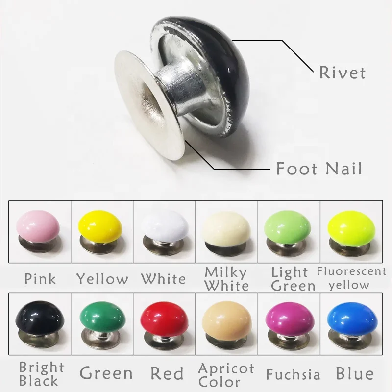  5mm Rivet Round DIY Apparel Head Hot Sale Garment Leather