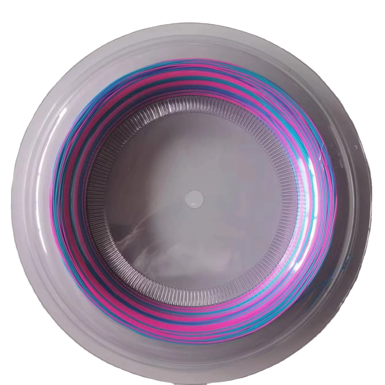 Factory Big Rolls of 220m 0.63~0.7mm 28~30lbs Badminton Rackets Strings Available in Different Colors Mixed Sales with Stock