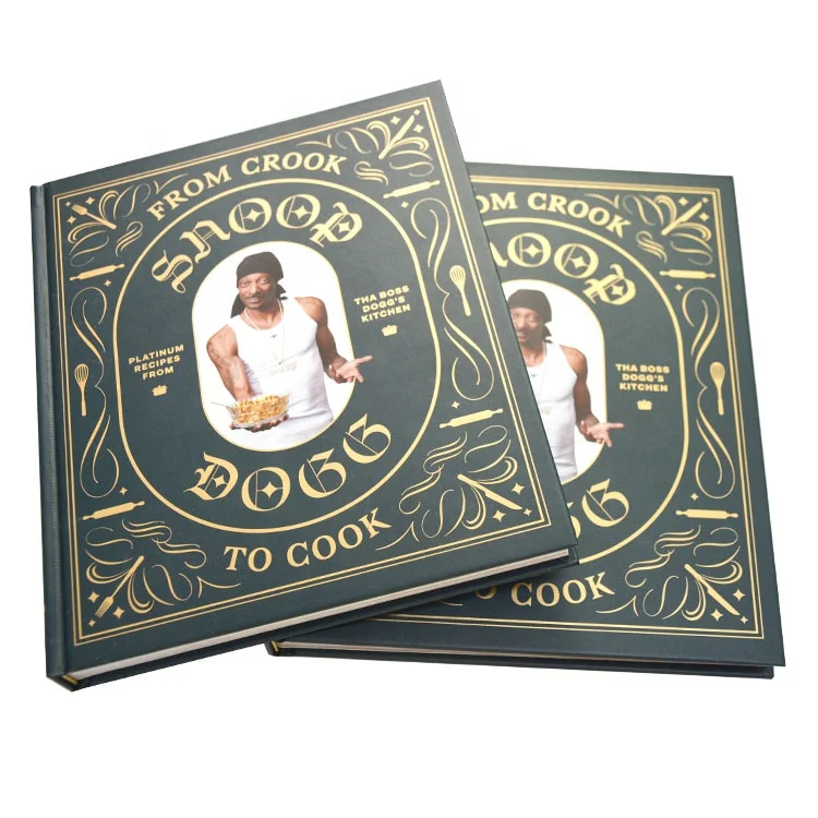 Recipe Printing Custom Book Printing Hardcover Spiral Book New Cooking Magazine Cheap Printing High Quality Printer