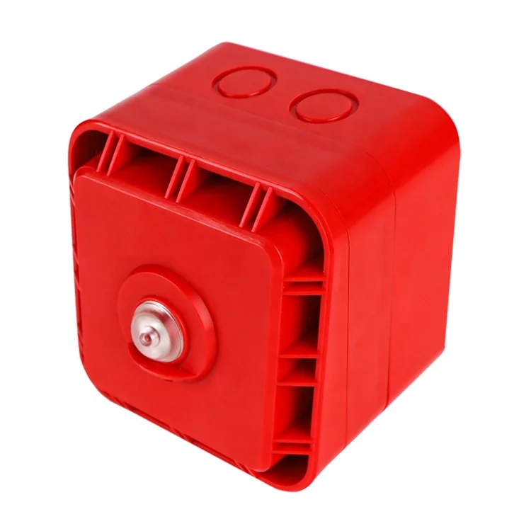 Fire alarm siren sensor with strobe light new design