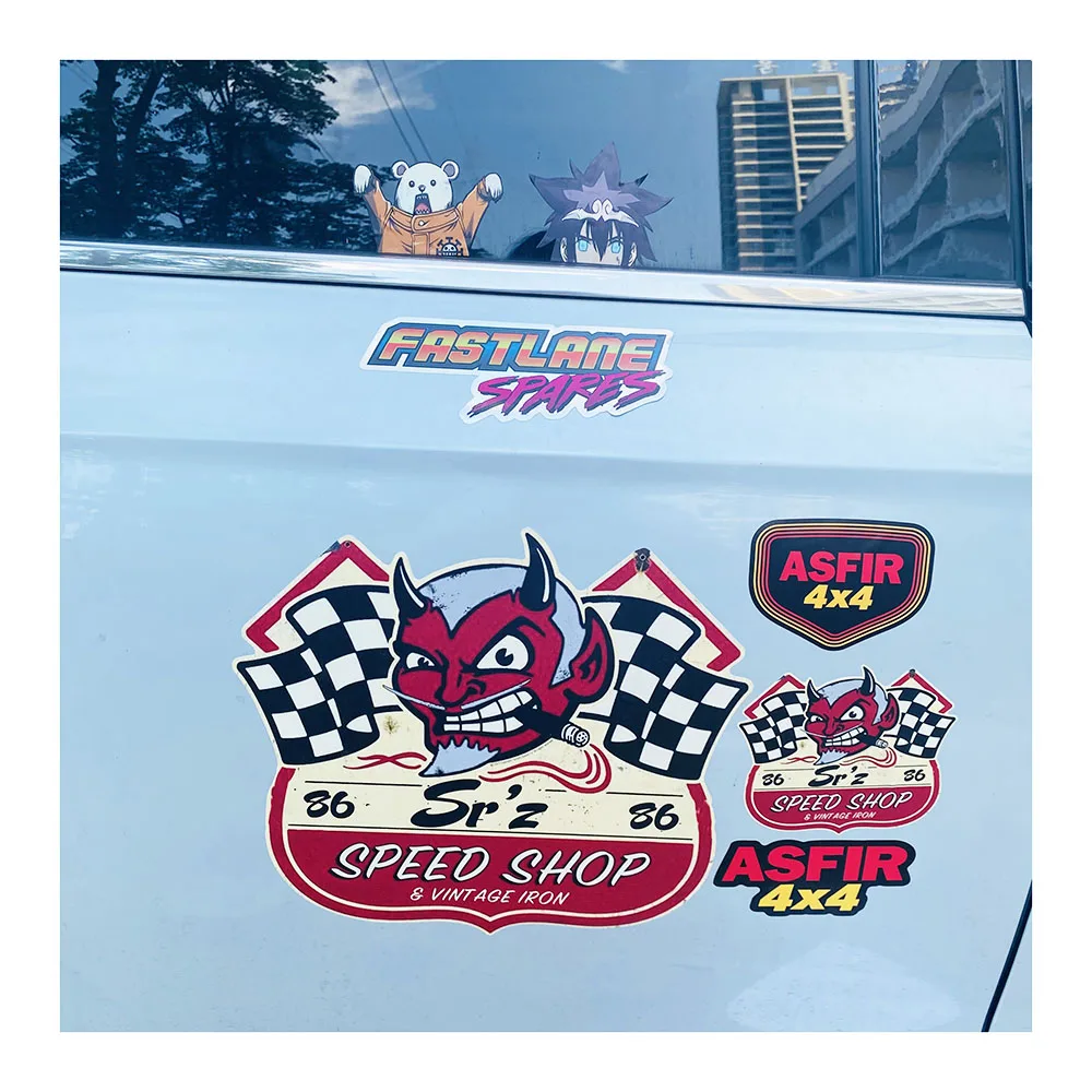 Водонепроницаемые наружные виниловые наклейки на окна автомобиля