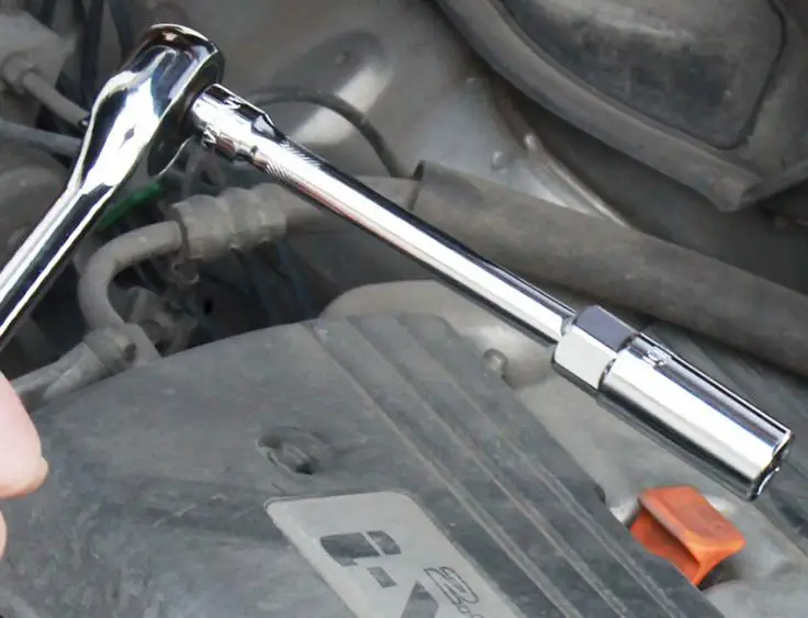 Car repair tool set steel socket set Spark plug socket 11PCS spark plug wrench car hand tool sets