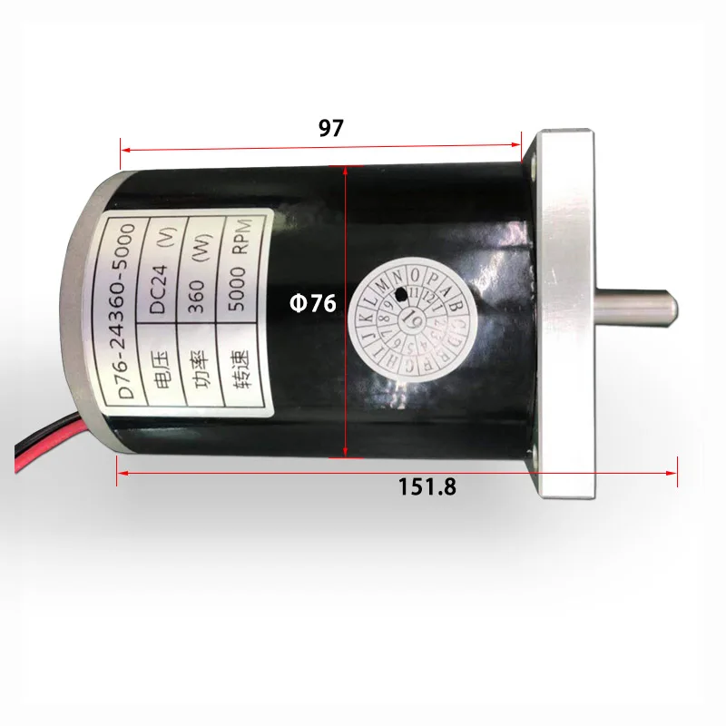 Manufacturer Custom High Speed 300W 500W 1000W Micro Brush 12V Dc Motor 5000 Rpm