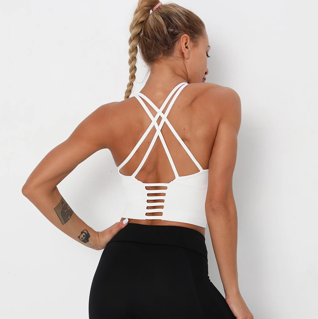 Workout Yoga Clothes Activewear Ladies Gym Sports Bra