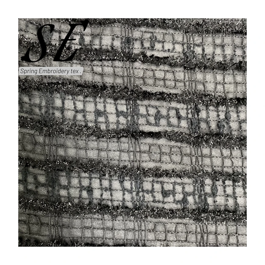 Оптовая продажа, вышивка из люрекса на шифоновой ленте, тканевая вышивка A022