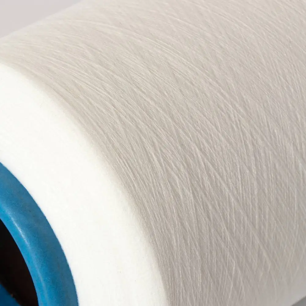 Hot Selling White Colour Air spandex covered yarn 7070 For Earloops