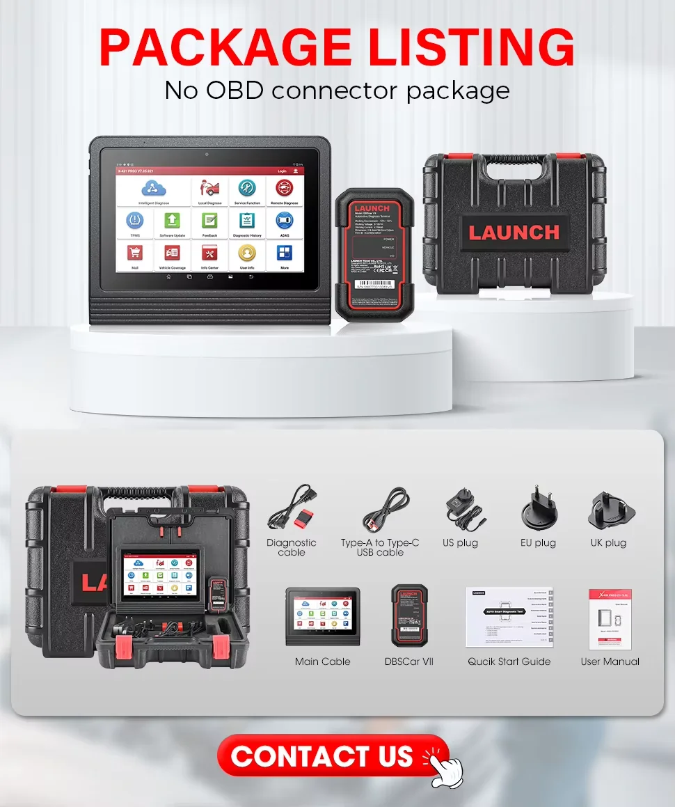 Launch Scanner X-431 V+ V5.0 Supports DOIP Car Diagnosis obd Auto Diagnostic Tools