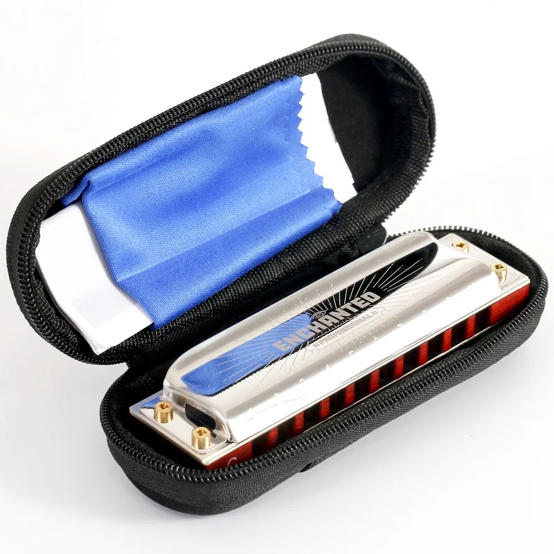 East top 10 Hole Professional Wood Comb Blues Harp Diatonic Mouth Organ For Players(PRO30)