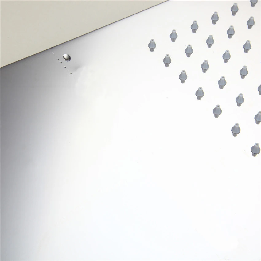 3 Way gerber Shower Faucet Set Bar Shape Bath Rainfall Shower Head And Control Valve With 6 Spout Shower System Set