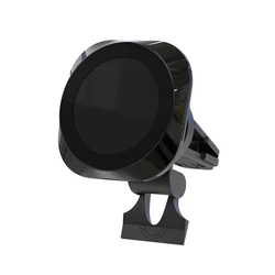 ODIER 2023 3 in 1 mag safe magnetic smart sensor car phone wireless charger magnetic car phone holder