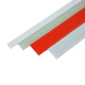 Customized Size Glass fiber batten Pultrusion Epoxy Fiberglass Strip Flat Bar For Bow