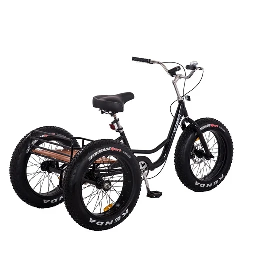warehouse fat 3 wheel tricycle cargo bike with 20*4.0 suspension fork