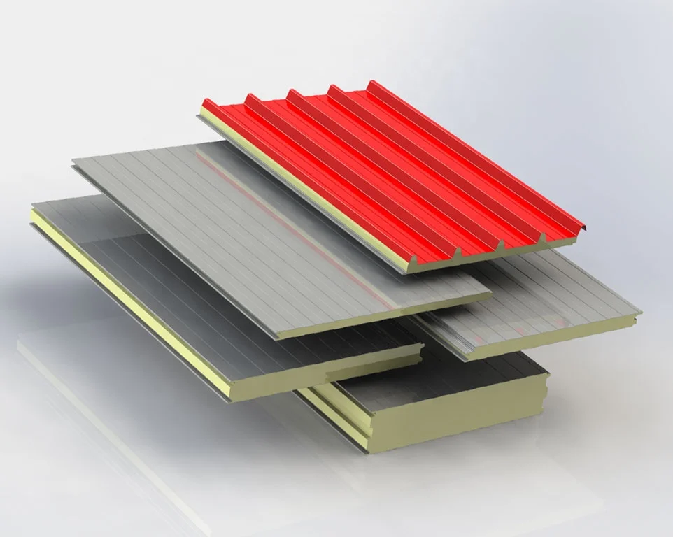 Cost-effective EPS sandwich panel for  warehouse fabhouse roof and wall