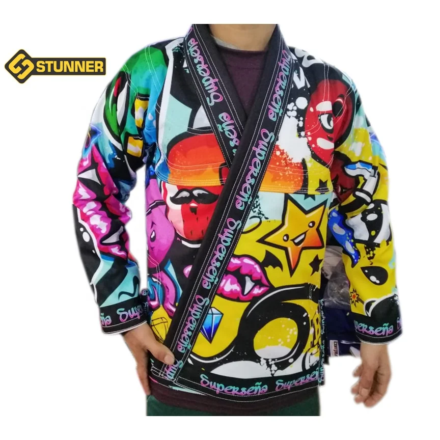 Jiu Jitsu Reversible BJJ Gi Sublimated BJJ Uniform Grappling Jiu Jitsu BJJ Kimono High Quality Brazilian Jiu Jitsu Suit