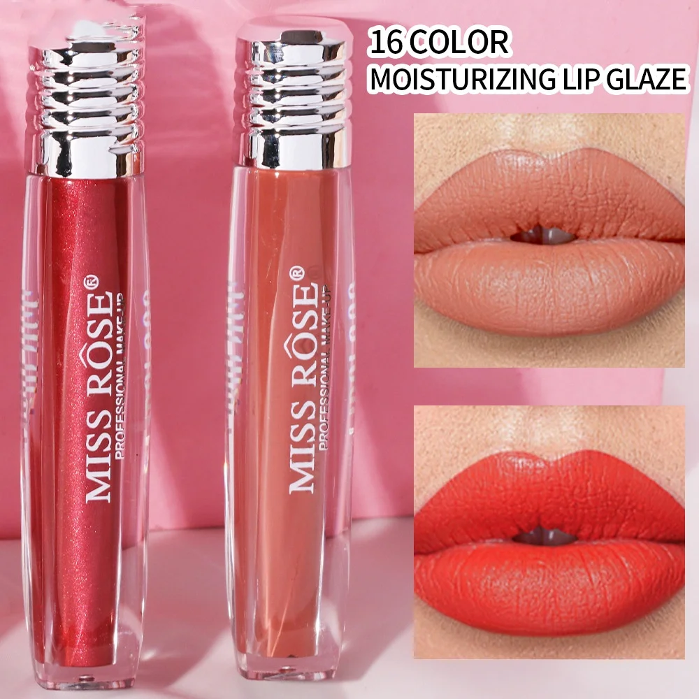 Velvet Liquid Lipstick Miss Rose 16-Color Matte Lips Sexy Lip Tint Long Lasting Waterproof
