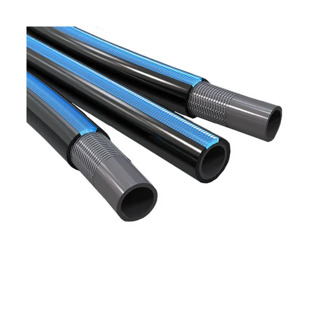 Italian Premium Abrasion Proof Plastic Water Supply Hose With Knitted Polyester Reinforcement For Export