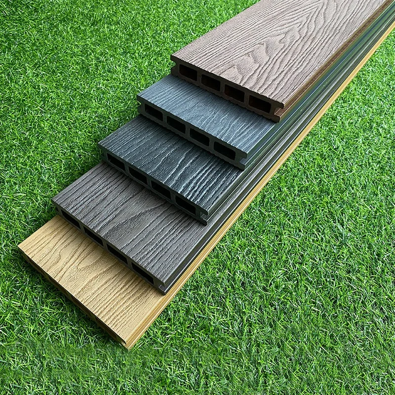 European Standard Eco-Friendly Anti-Uv Wpc Engineered Decking Board Wooden Floor