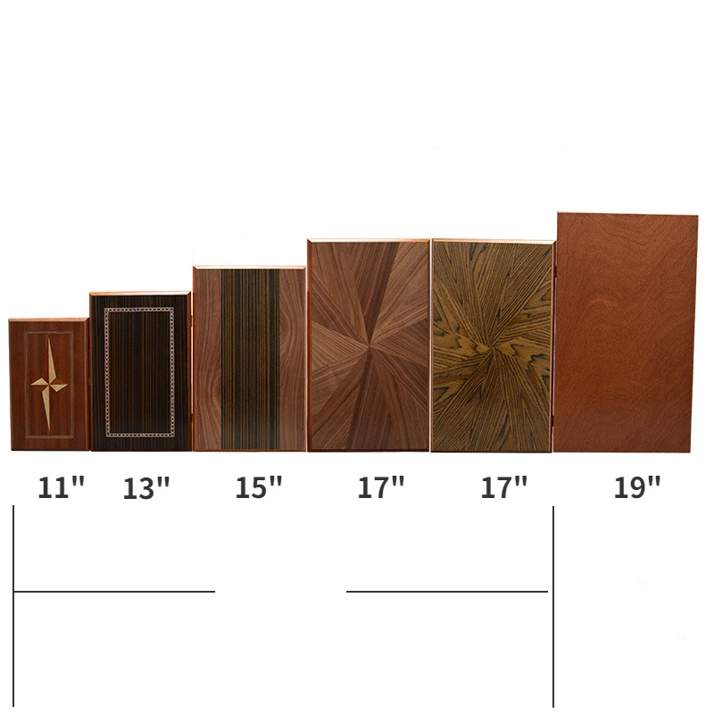 Source Factory Custom High-End Classic Backgammon Board Game Set Luxury Wooden Backgammon Game Set