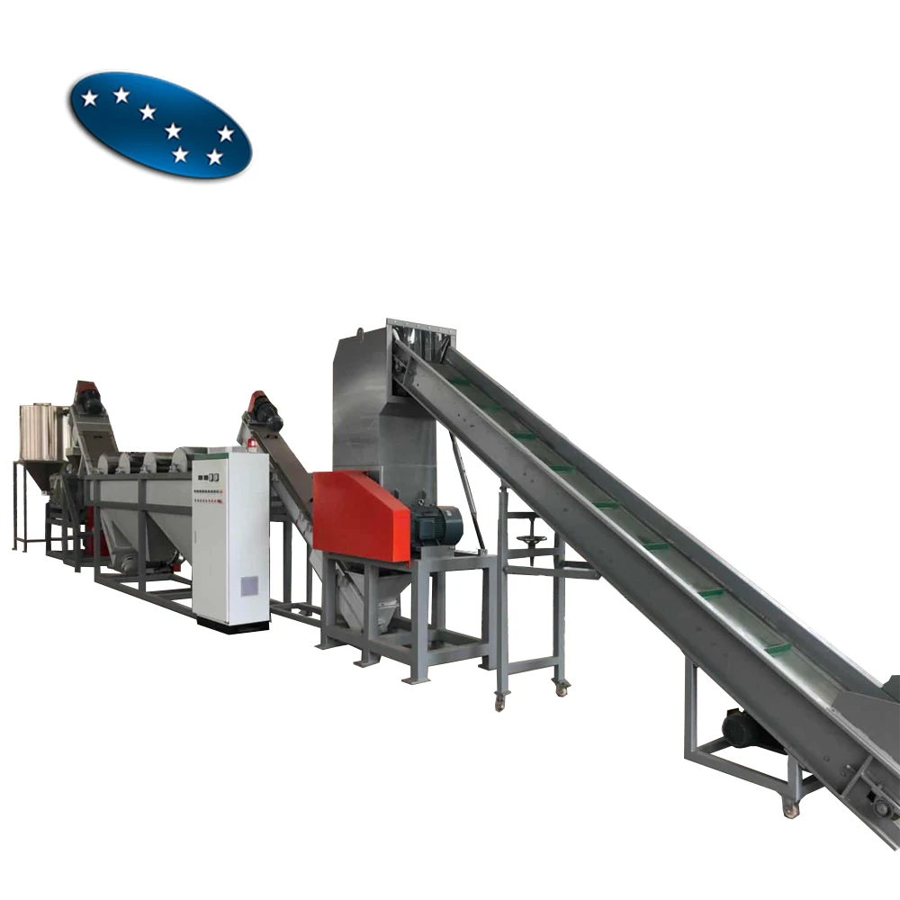 Отходы Pp Pe переработанные Ldpe Hdpe пластиковые стиральные машины оборудование для линии