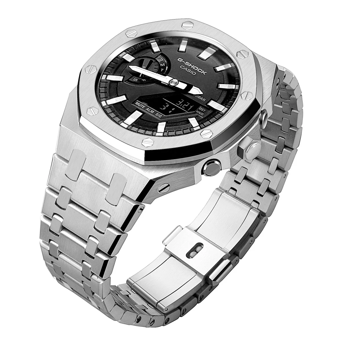 Supplier Hot Selling New Ga2100/2110 Mod Kit G Stainless Steel Watch Case Strap Shock For Casio Ga2100