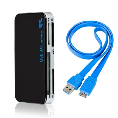 Многофункциональная мульти-кард-ридер Super Speed Mini USB 3,0 мульти-слот для карт памяти считыватель контроллер