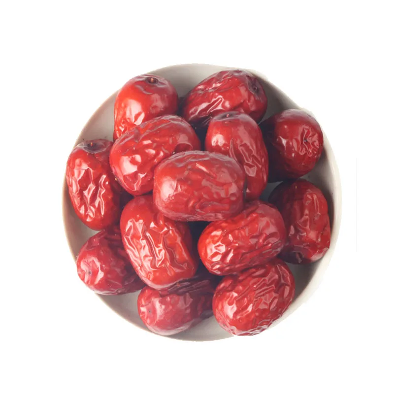 Hong Zao Chinese Dried Red Dates Jujubes Xinjiang High Quality Dried Jujubes Snack Bulk Sale