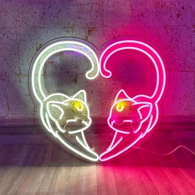 The most popular anime neon LED sign light Glowing comic neon acrylic sign