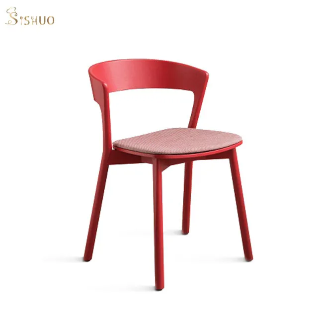 Modern Vintage Style Bentwood Stackable Furniture Chair Wooden Restaurant Bistro Chair