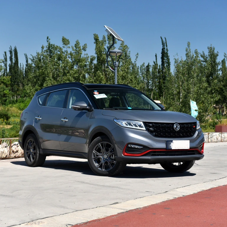 2022 Chinese Dongfeng Suv Automatic Parking Car in 7 Seats Left / Right Hand Drive
