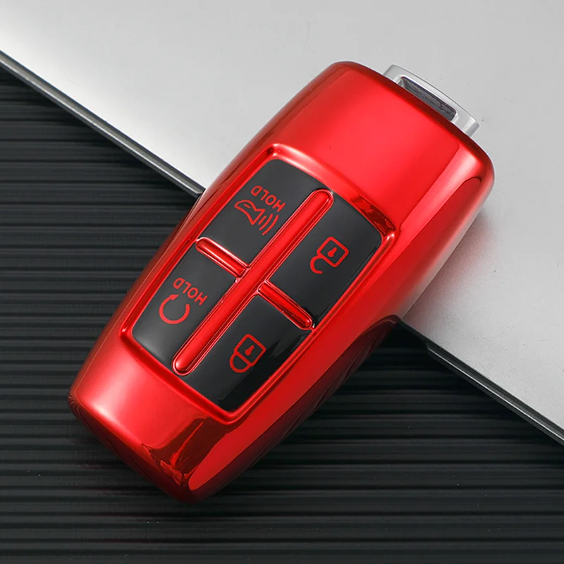 Factory custom 4 buttons Guangdong tpu key shell fob cover case wallet for Hyundai Genesis GV70 G70 G90 G80 GV80