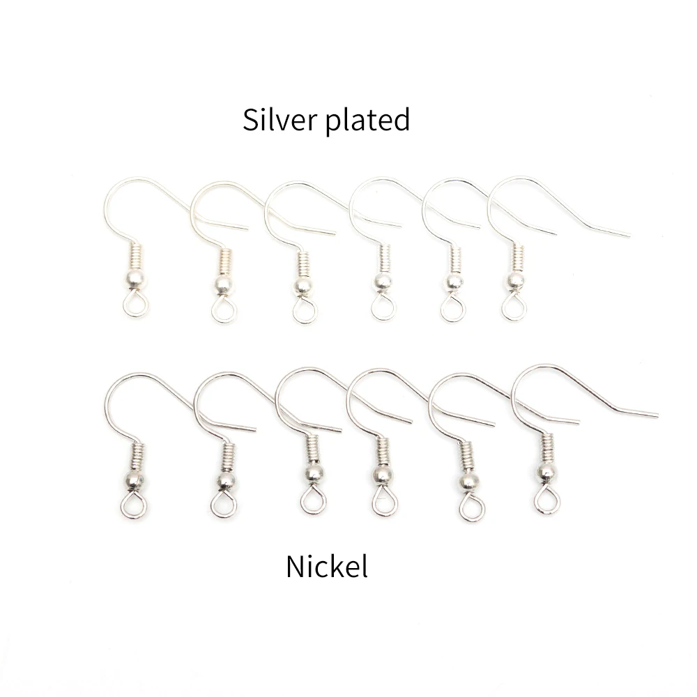 
ear wire coil hook earrings type earrings colorful hook findings diy earrings hooks for jewellery making 