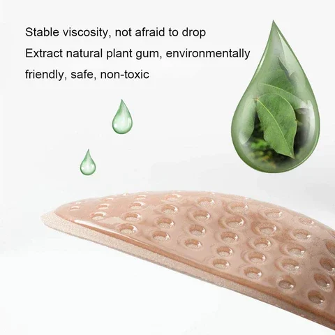 shoulder pad silicone Anti-Skid Adhesive Sticky Pad for Women Men